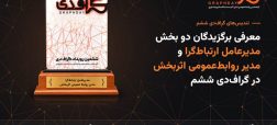 معرفی برگزیدگان دو بخش مدیرعامل ارتباط‌گرا و مدیر روابط‌عمومی اثربخش در گراف‌دی ششم
