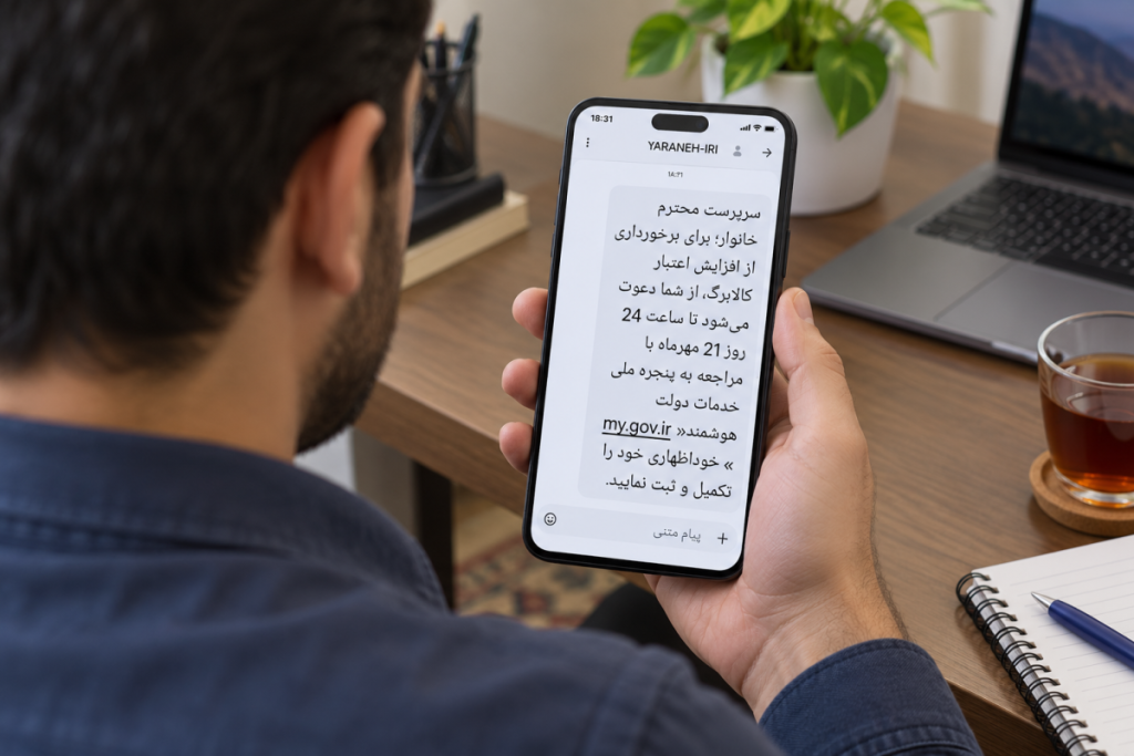 اگر پیامک افزایش کالابرگ دریافت نکردیم چه کنیم؟ راهنمای اعتراض جاماندگان