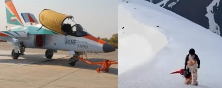 لحظه یافتن خلبان ایرانی پس از ساقط شدن جنگنده‌اش در جنگ ۴۰ روزه + ویدیو