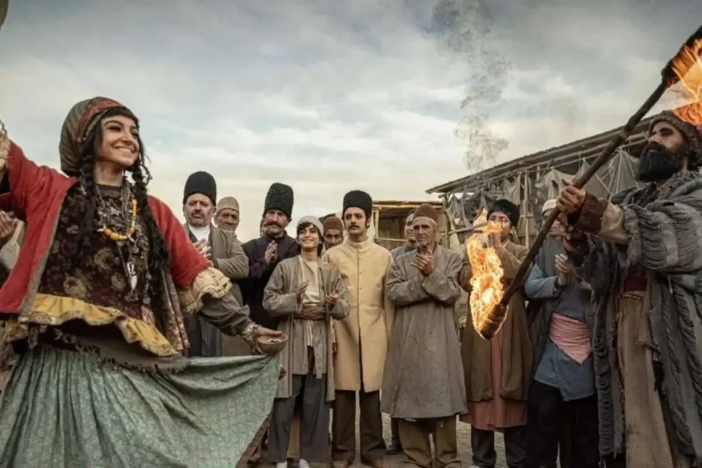 ندا جبرائیلی در سرخ و سیاه