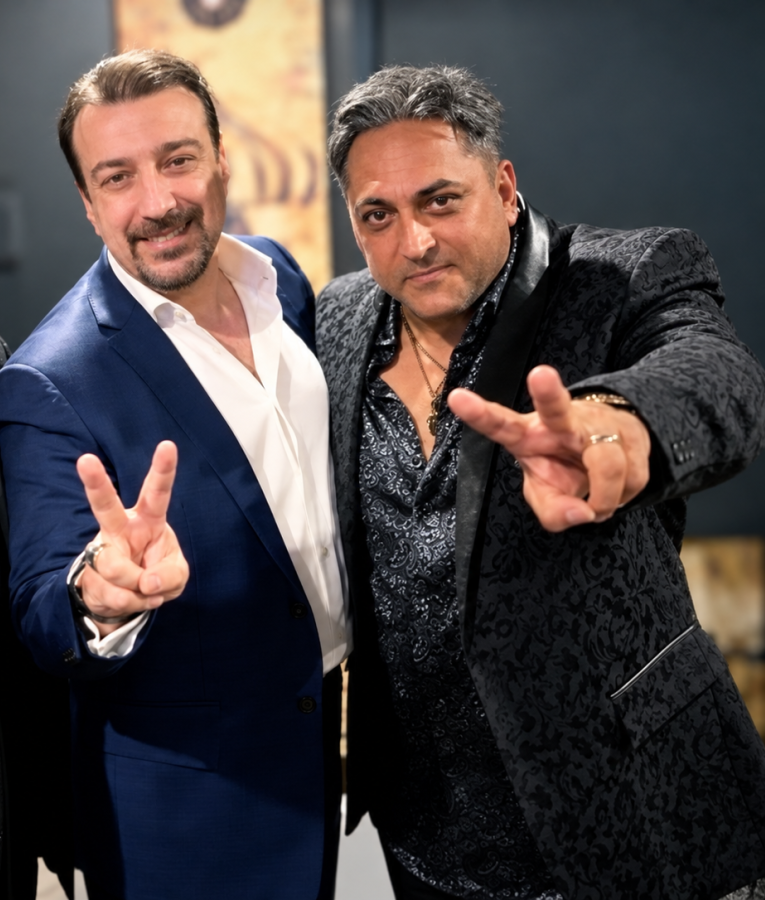 سیاوش شمس و علیرضا امیرقاسمی