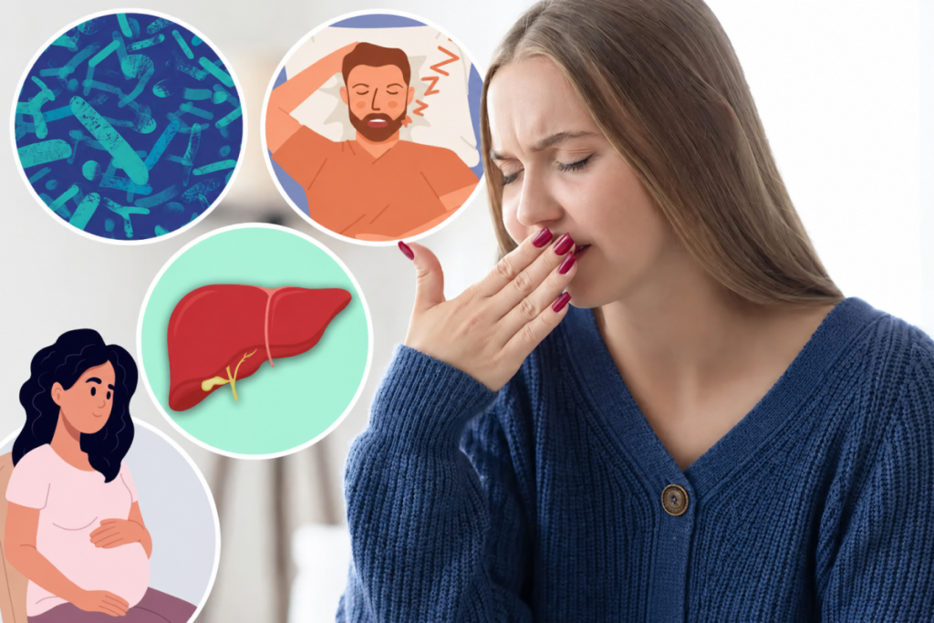 طعم عجیب دهان چه چیزی درباره سلامت شما می‌گوید؟ از طعم فلزی و ترش تا تلخ و گندیده